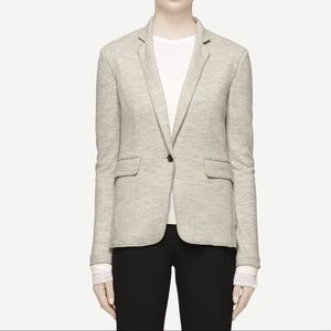 Rag & Bone Soft Wool Light Grey Club Blazer Jacket Sz 4